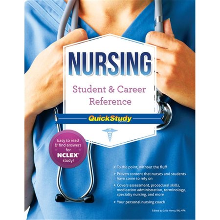 BARCHARTS Nursing Student & Career Reference Quickstudy Quickstudy Easel 9781423220459